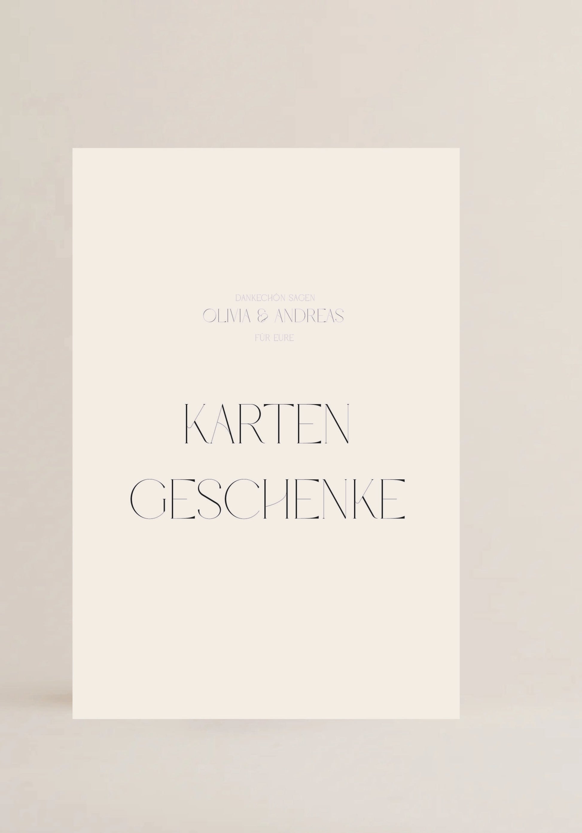 Geschenkeschild LOVELY