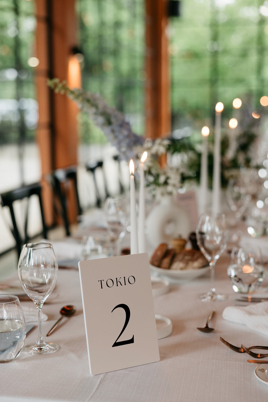 Tischnummer Hochzeit | Sweet Love
